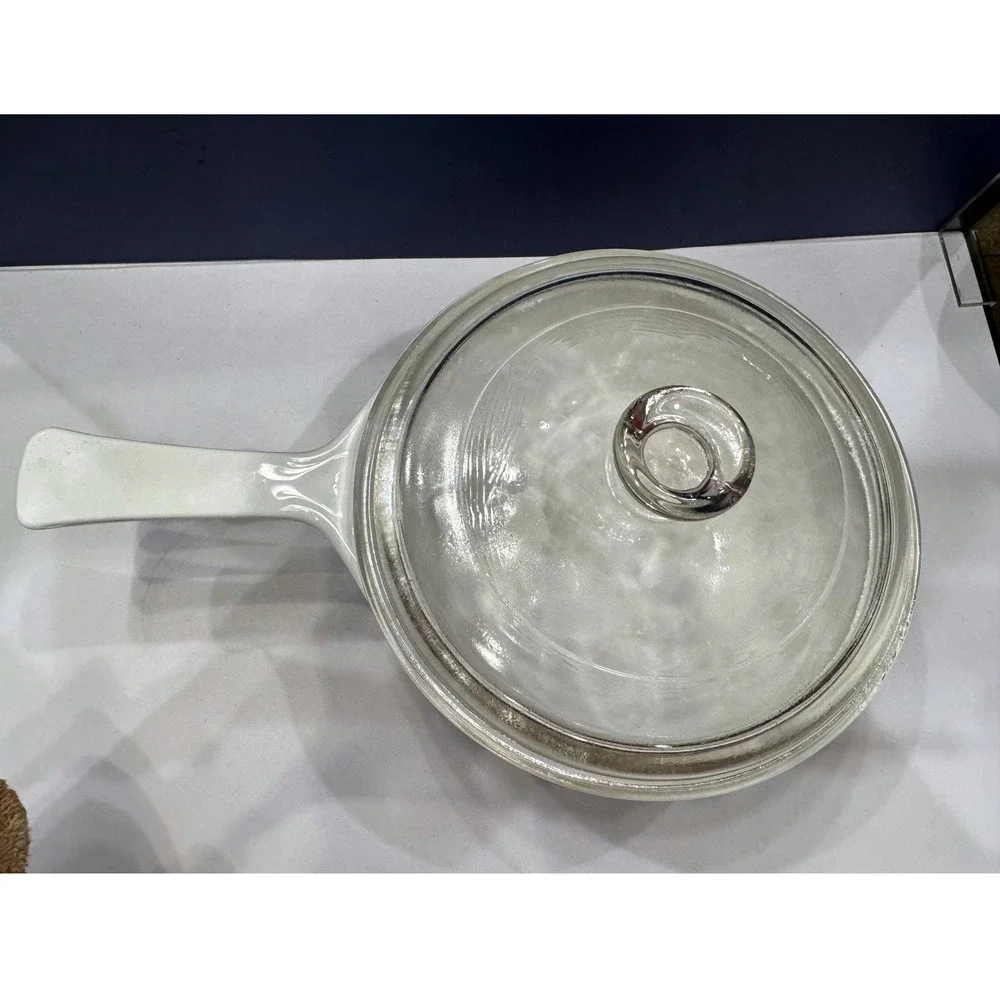 Vintage Corning Ware Blue Cornflower Saucepan Set P-81-B 1 Pint & P-82-B 1½ Pint